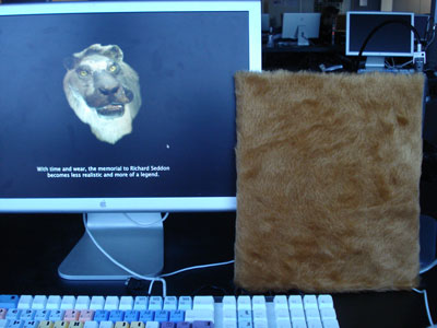 mangy lion