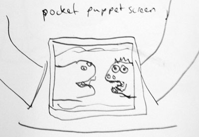 pocket puppet
